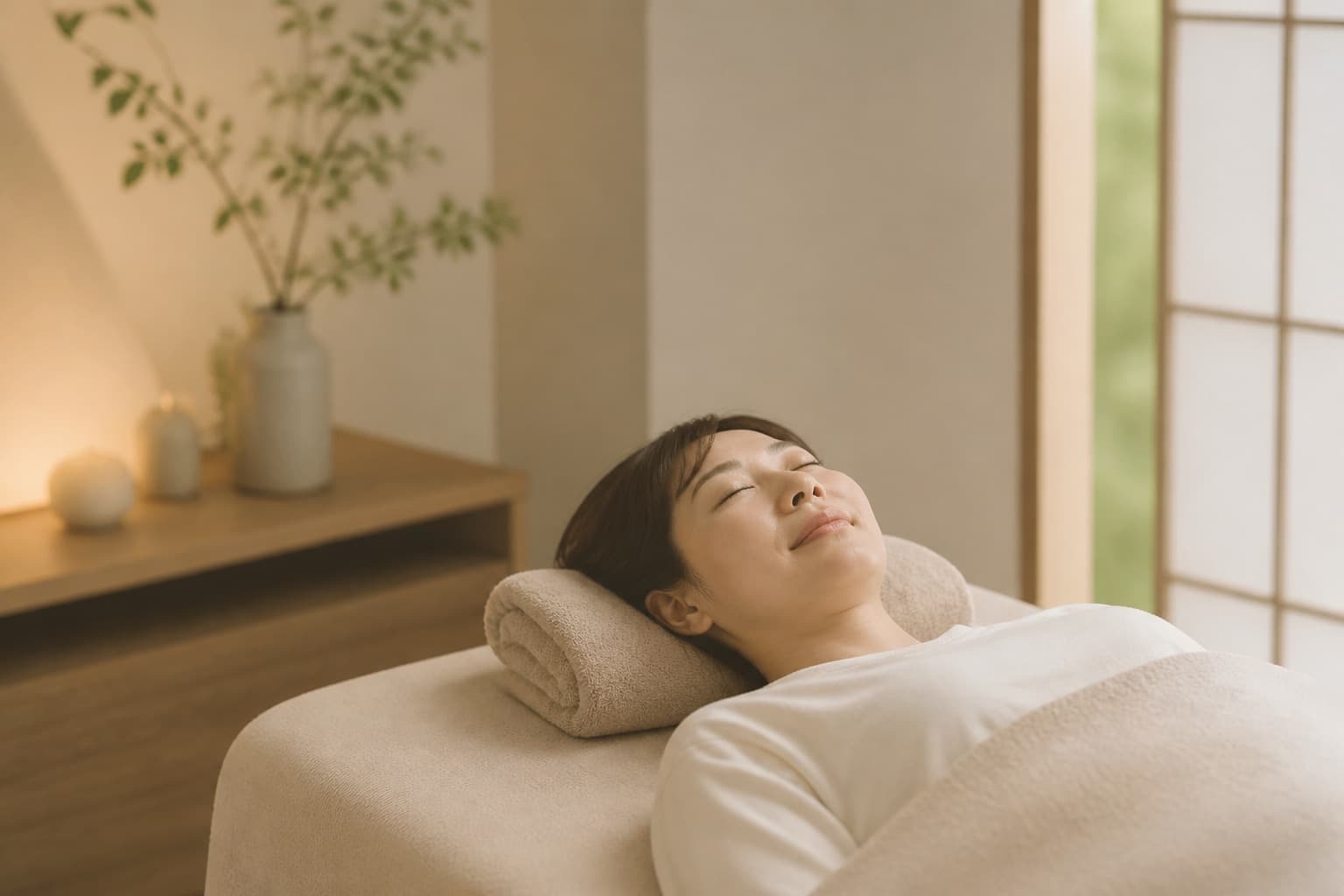 自分のための時間が取れず、休み方を探す人物